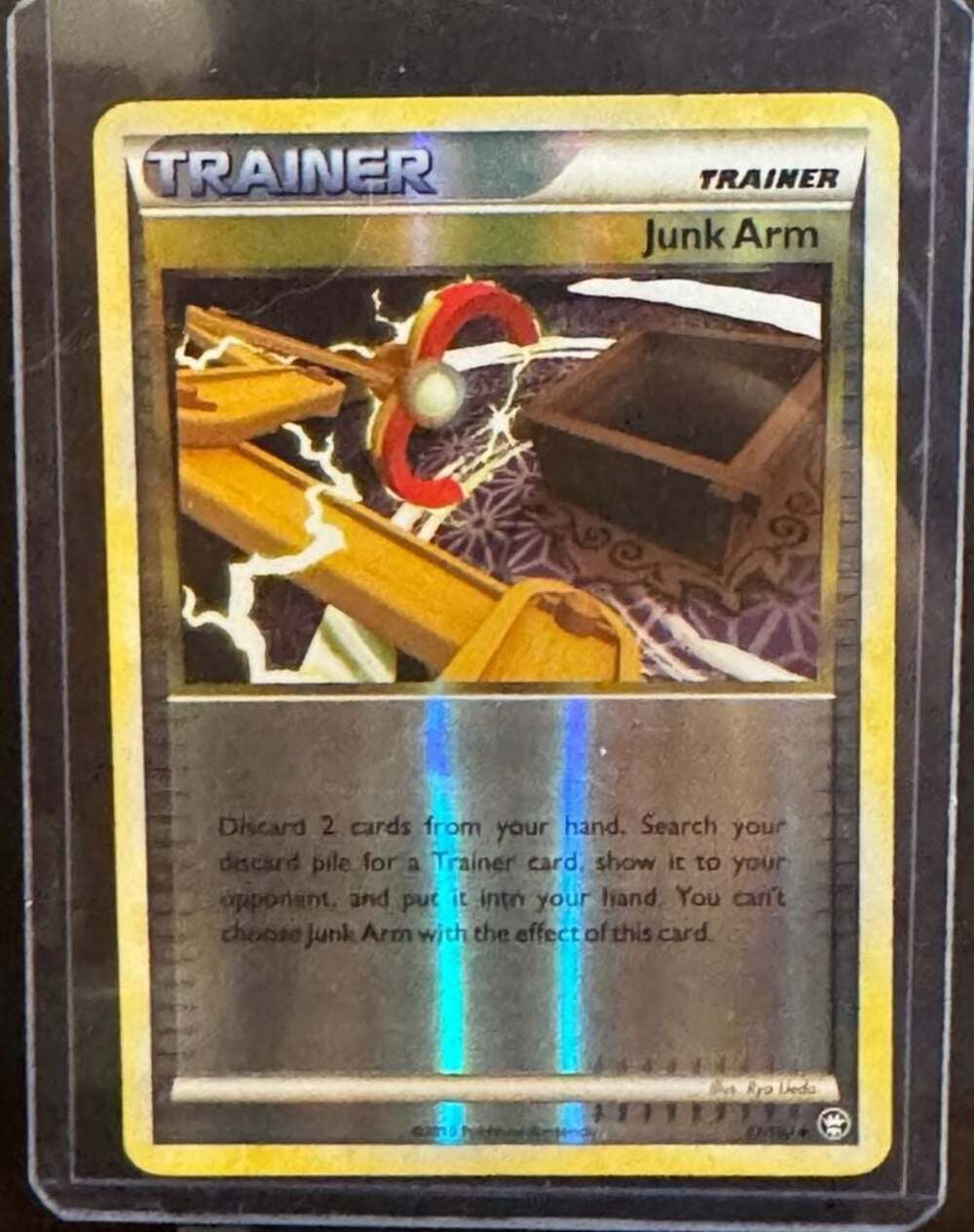 Junk Arm Trainer Pokemon World Championship 2011 87/102 Card